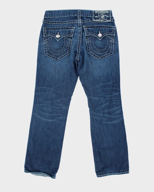 Vintage 2000's True Religion Relaxed Fit Medium Wash Jeans - W32 L31