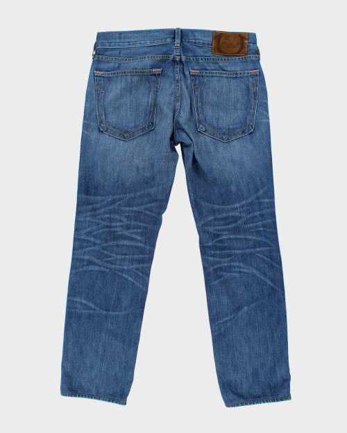 Vintage 2000's True Religion Straight Fit Medium Wash Jeans - W33 L29