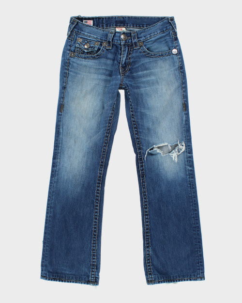 Vintage 2000's True Religion Straight Fit Dark Wash Jeans - W30 L29