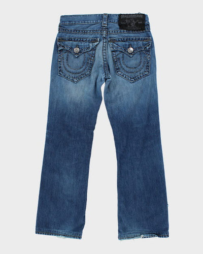 Vintage 2000's True Religion Straight Fit Dark Wash Jeans - W30 L29