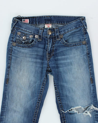 Vintage 2000's True Religion Straight Fit Dark Wash Jeans - W30 L29