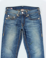 Vintage 2000's True Religion Straight Fit Dark Wash Jeans - W30 L29
