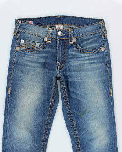 Vintage 2000's True Religion Straight Fit Dark Wash Jeans - W30 L29