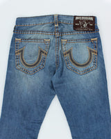 Vintage 2000's True Religion Straight Fit Dark Wash Jeans - W30 L29