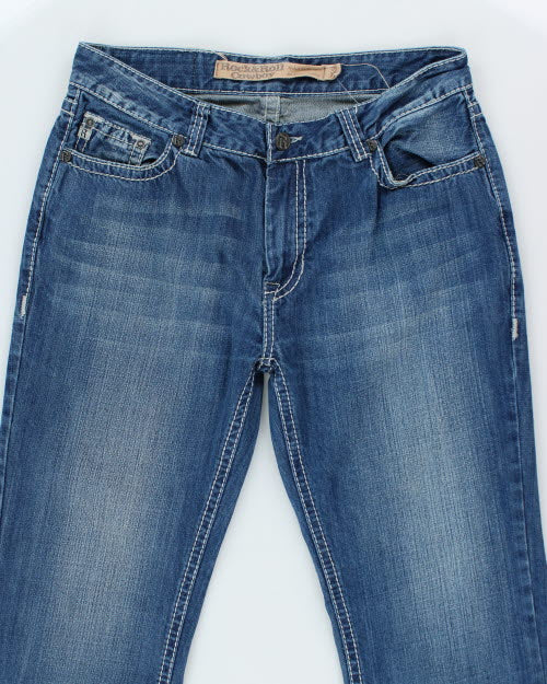 Vintage Y2K Rock Republic Straight Leg Dark Wash Jeans - W34 L31