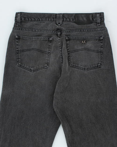 Vintage 2000's Armani Exchange Grey Stone Wash Jeans - W30 L32