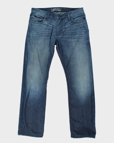 Vintage 2000's Robin's Jean Dark Wash Straight Leg Jean - W33 L30