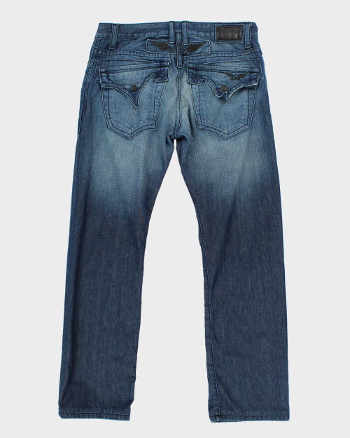 Vintage 2000's Robin's Jean Dark Wash Straight Leg Jean - W33 L30