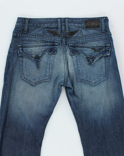 Vintage 2000's Robin's Jean Dark Wash Straight Leg Jean - W33 L30
