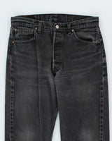 Vintage Levi's 501 Black Jeans - W34 L32