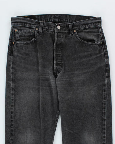 Vintage Levi's 501 Black Jeans - W34 L32