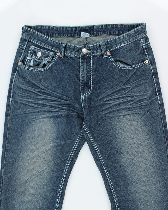Vintage Y2K True Religion Relaxed Fit Medium Wash Jeans - W34 L32