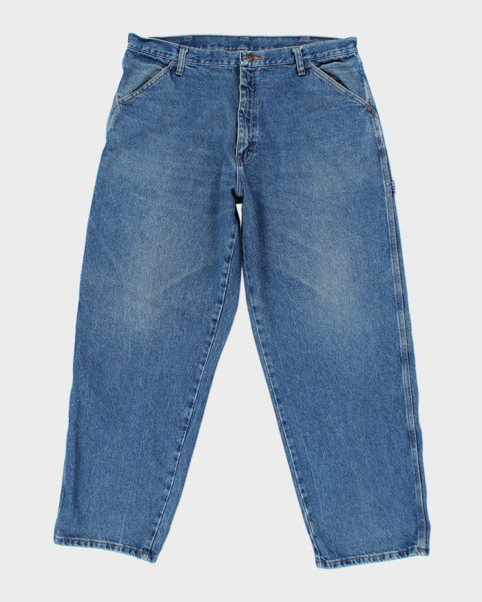 Vintage Y2K Baggy Fit Medium Wash Jeans - W34 L29