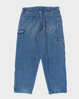 Vintage Y2K Baggy Fit Medium Wash Jeans - W34 L29