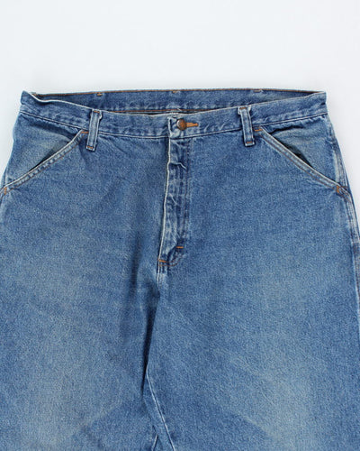 Vintage Y2K Baggy Fit Medium Wash Jeans - W34 L29