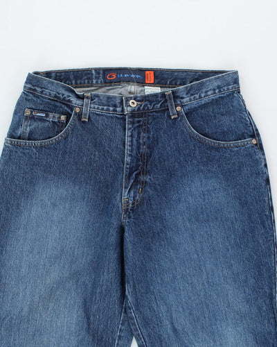 Vintage Y2K Baggy Fit Medium Wash Jeans - W34 L30