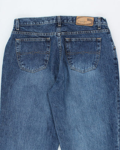 Vintage Y2K Baggy Fit Medium Wash Jeans - W34 L30