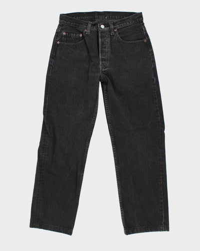 Vintage 90's Levi's 501 Black Dark Wash Jeans - W32 L30