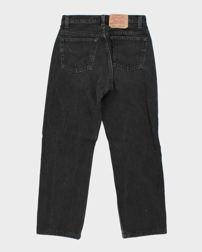 Vintage 90's Levi's 501 Black Dark Wash Jeans - W32 L30