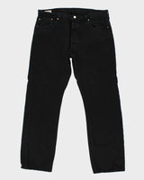 Vintage 90's Levi's 501 Black Dark Wash Jeans - W36 L32