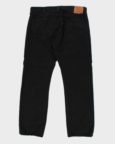 Vintage 90's Levi's 501 Black Dark Wash Jeans - W36 L32