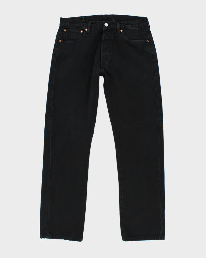 Vintage 90's Levi's 501 Black Dark Wash Jeans - W32 L30