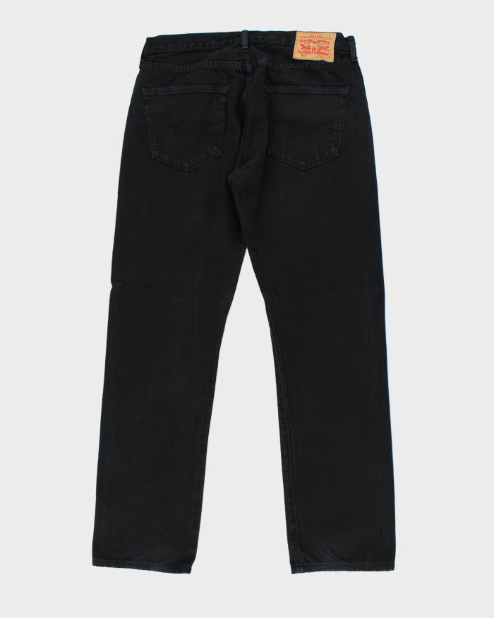 Vintage 90's Levi's 501 Black Dark Wash Jeans - W32 L30