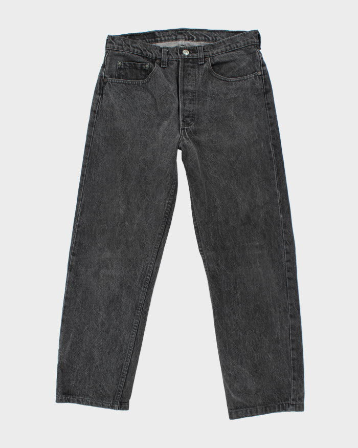 Vintage 90's Levi's 501 Black Dark Wash Jeans - W32 L28