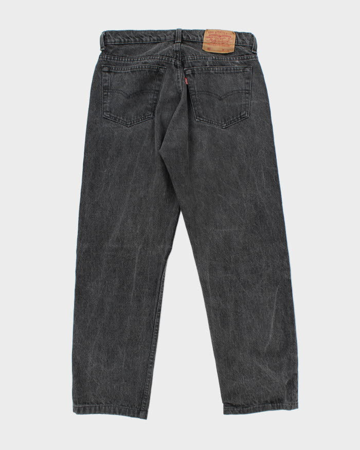 Vintage 90's Levi's 501 Black Dark Wash Jeans - W32 L28