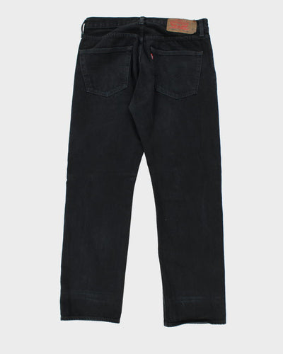 Vintage 90's Levi's 501 Black Dark Wash Jeans - W33 L28