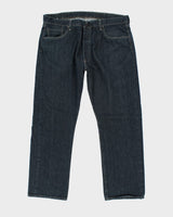 Vintage 90's Levi's 501 Indigo Dark Wash Jeans - W38 L29
