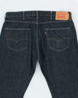 Vintage 90's Levi's 501 Indigo Dark Wash Jeans - W38 L29