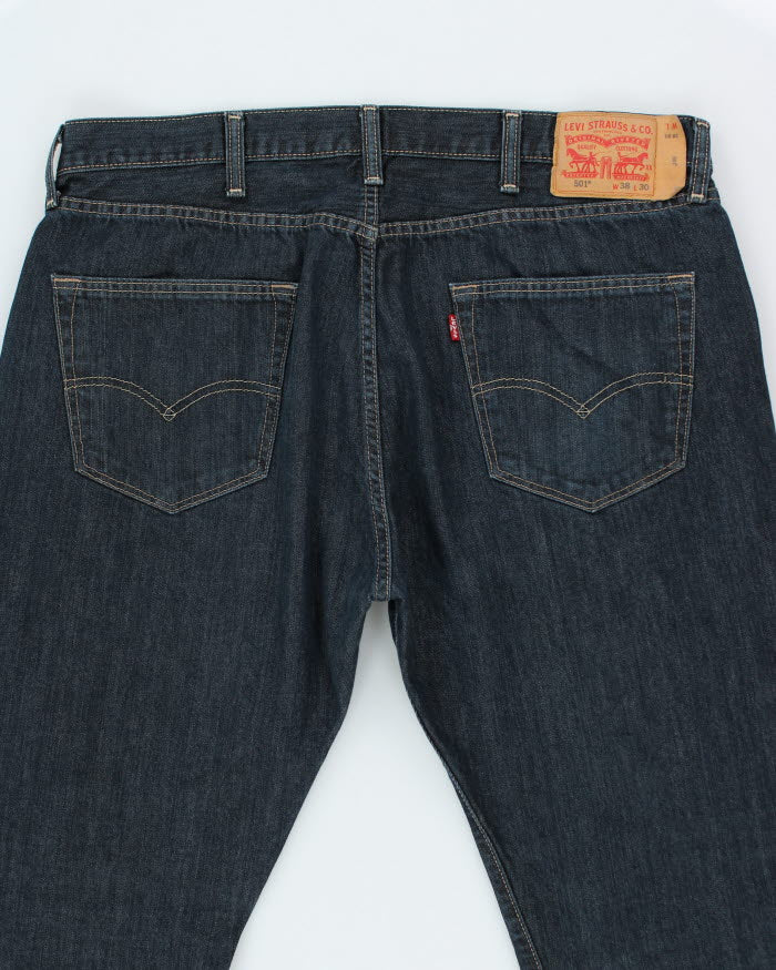 Vintage 90's Levi's 501 Indigo Dark Wash Jeans - W38 L29