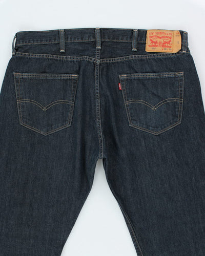 Vintage 90's Levi's 501 Indigo Dark Wash Jeans - W38 L29