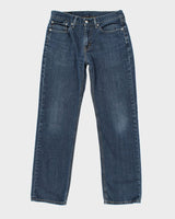 Vintage 90's Levi's 501 Indigo Dark Wash Jeans - W32 L31