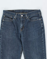 Vintage 90's Levi's 501 Indigo Dark Wash Jeans - W32 L31
