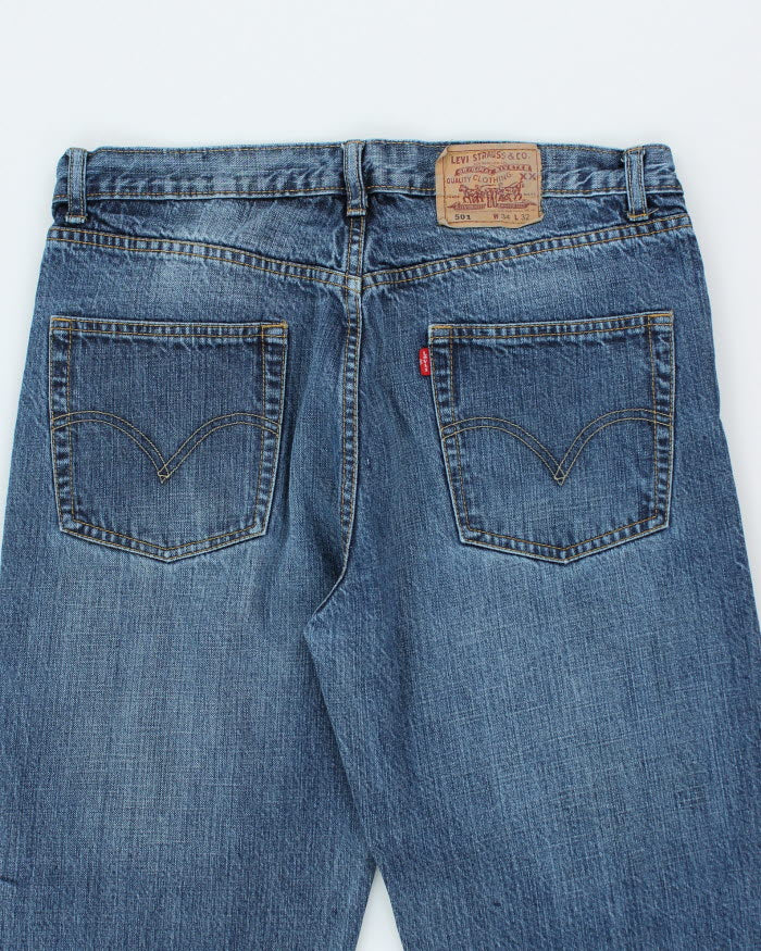 Vintage 90's Levi's 501 Medium Wash Jeans - W34 L32