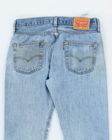 Vintage 90's Levi's 501 Light Wash Jeans - W28 L28