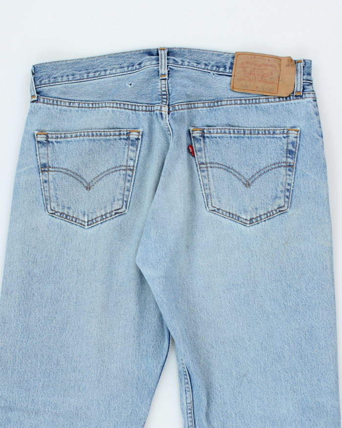 Vintage 90's Levi's 501 Light Wash Jeans - W36 L30