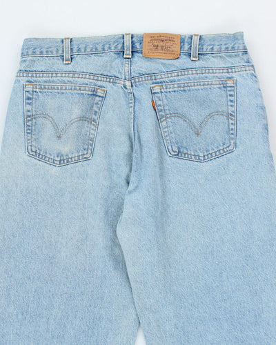 Vintage 80's Levi's Orange Tab Straight Leg Jeans - W34 L32