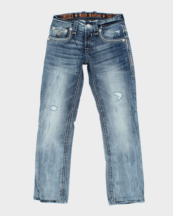 Vintage Y2K Rock Revival Gothic Style Jeans - W30 L30