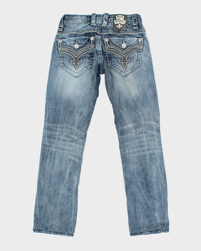 Vintage Y2K Rock Revival Gothic Style Jeans - W30 L30