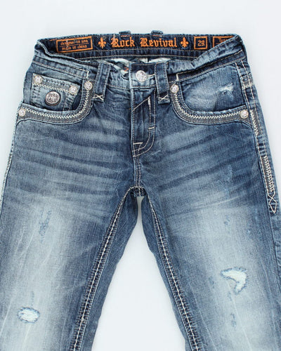 Vintage Y2K Rock Revival Gothic Style Jeans - W30 L30
