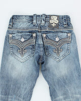 Vintage Y2K Rock Revival Gothic Style Jeans - W30 L30