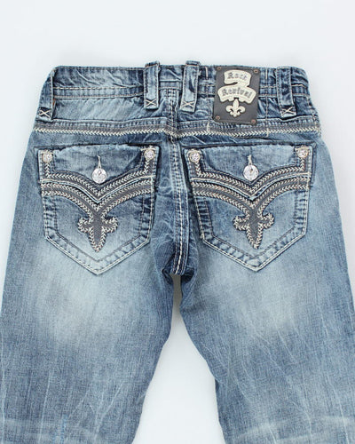Vintage Y2K Rock Revival Gothic Style Jeans - W30 L30