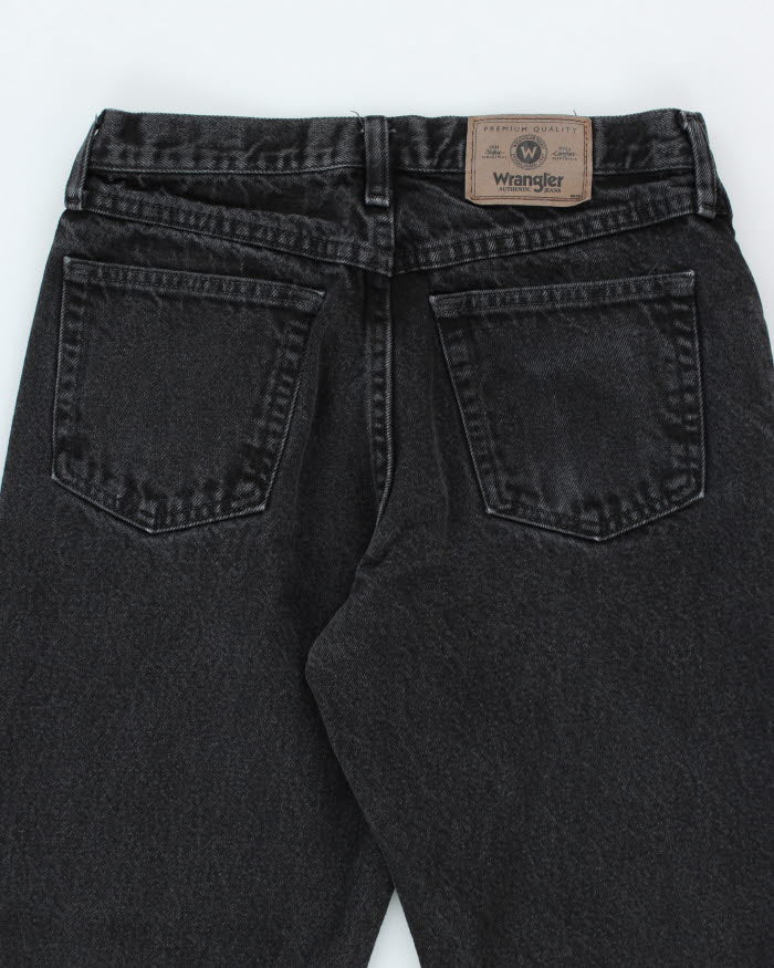 Vintage Wrangler Relaxed Fit Black Wash Denim Jeans - W30 L29