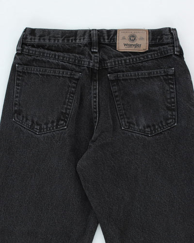 Vintage Wrangler Relaxed Fit Black Wash Denim Jeans - W30 L29