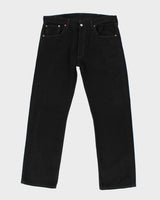 Vintage Levi's 501 Black Dark Wash Jeans - W38 L32