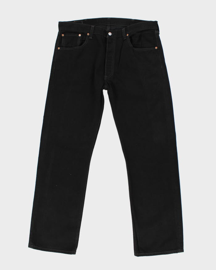 Vintage Levi's 501 Black Dark Wash Jeans - W38 L32