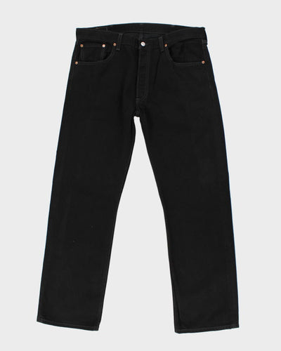 Vintage Levi's 501 Black Dark Wash Jeans - W38 L32